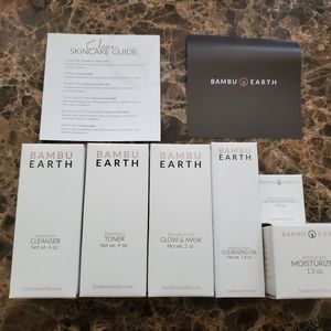 Bambu Earth Complete Skincare Collection (Toner, Cleanser, Mask,  Moisturizer)